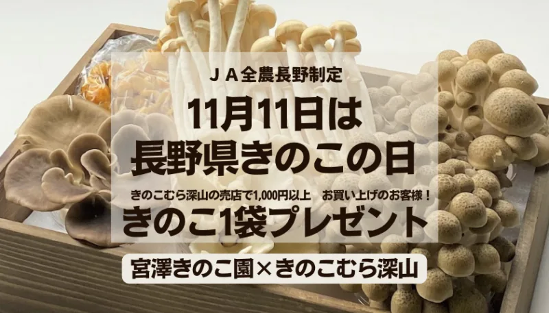 長野県きのこの日