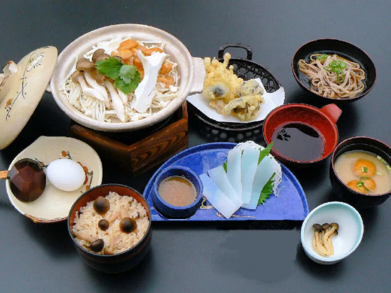 きのこ料理・さくらコース